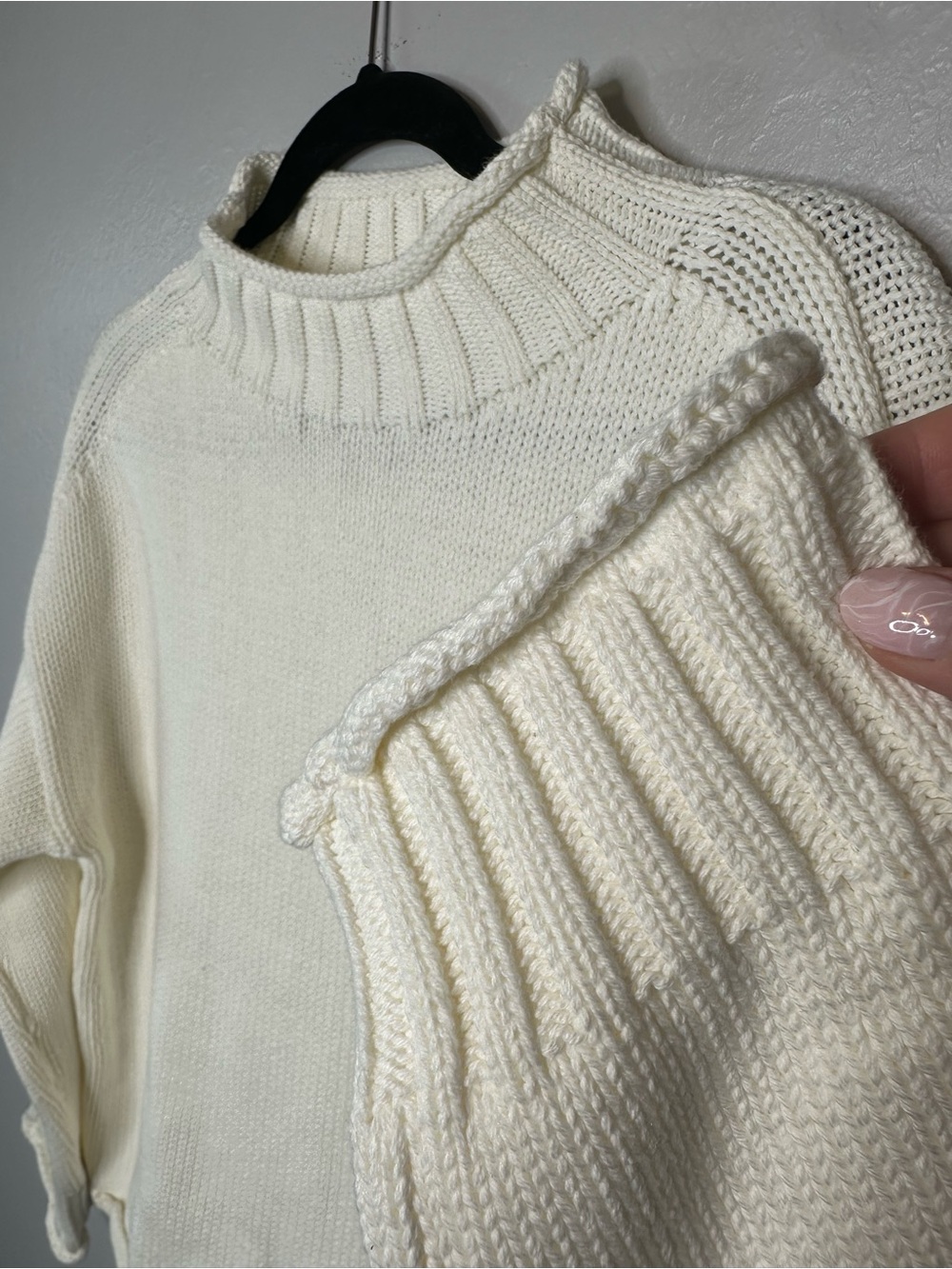 NWT J. Crew 2025 Rollneck Sweater in Ivory - Picture 3 of 10